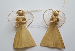 Anděl Abaca 15-17cm typ 1