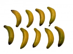 Banán umělý mini 6cm