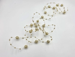 Girlanda perličky lesk 130cm 