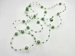 Girlanda perličky lesk 130cm 