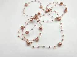 Girlanda perličky lesk 130cm 