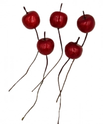 Jablko na drátku 2cm 