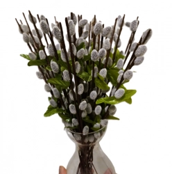 Kočičky semiš větvička 30cm