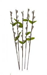 Kočičky semiš větvička 30cm