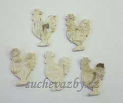 Kohout bříza 4x2,5cm