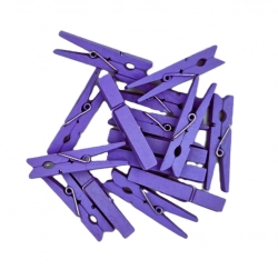 Kolíček dřevo barevný 4,8cm 10ks