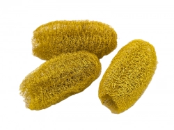Luffa loose barvená 