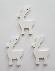 Sob dřevo bílé 6x3,5cm