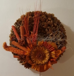 Bukvicový věnec zdobený 20cm Q