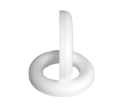 Věnec polystyren půlený 25cm