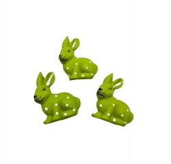 Zajíc nalepovací 3,5cm 3ks