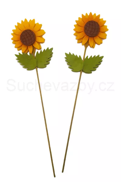Slunečnice filcová zápich 27cm