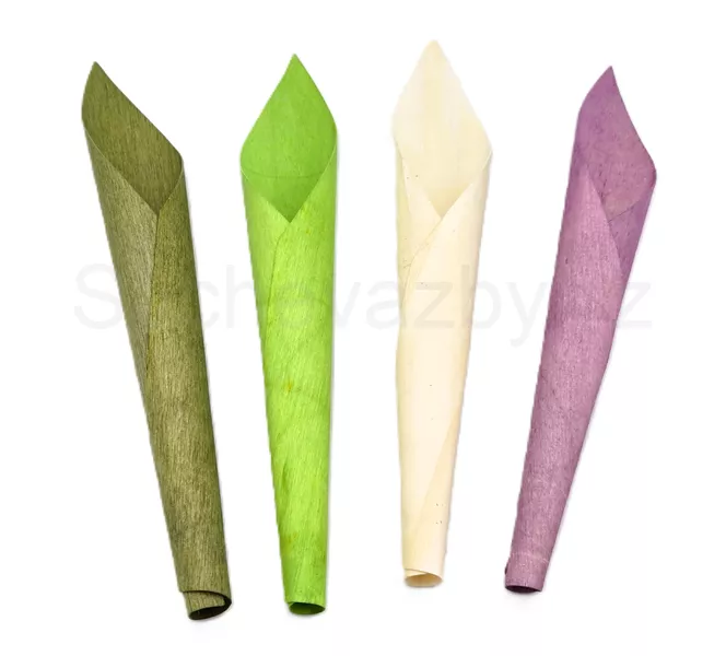 Dýhové kornoutky barevné 18cm
