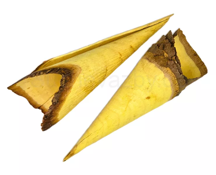 Kornout dřevo barevný 10-13cm