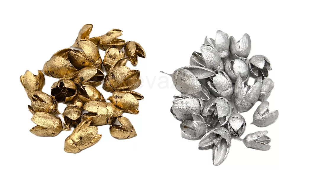 Bakuli loose metalické 5ks