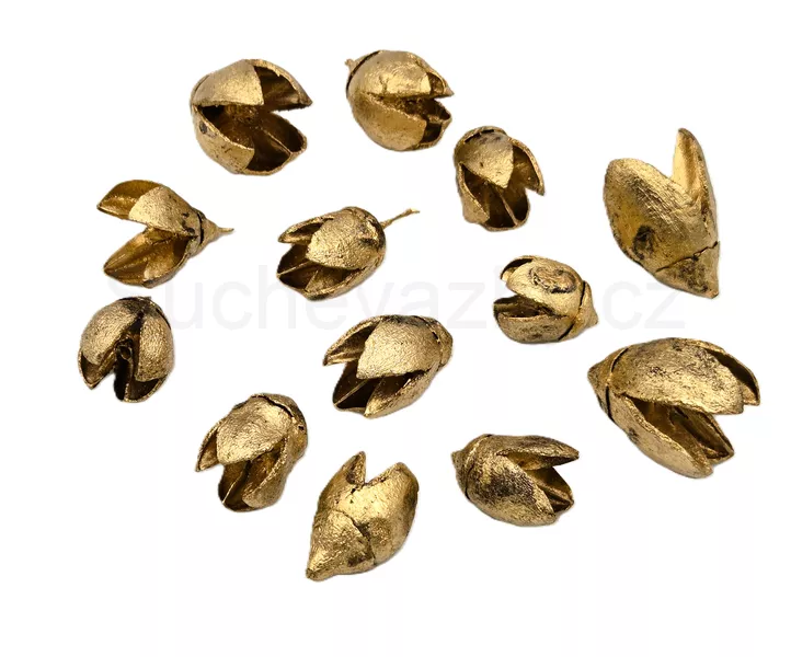 Bakuli loose metalické 5ks