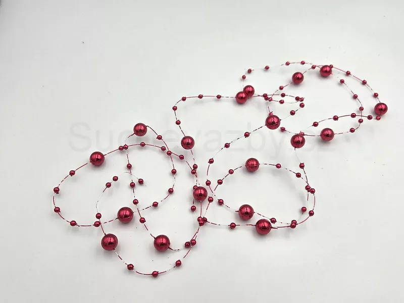 Girlanda perličky lesk 130cm 