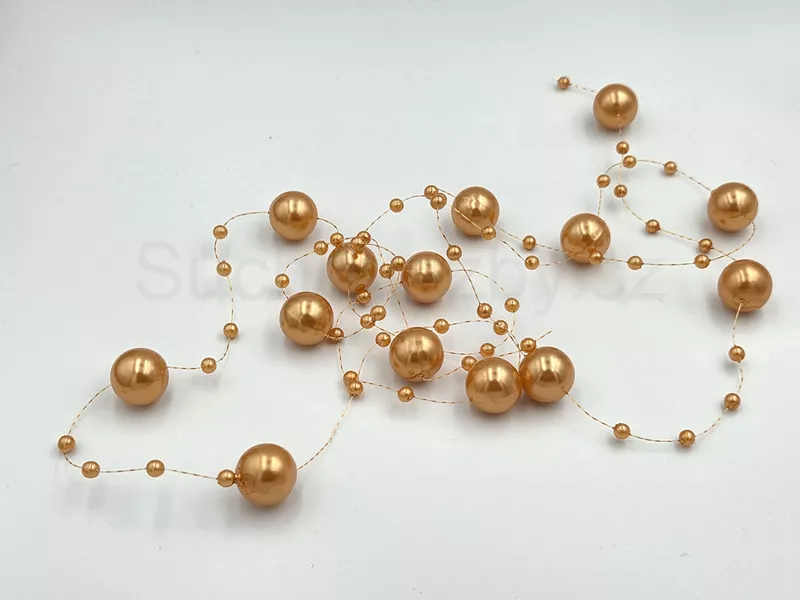 Girlanda perličky velké 130cm  