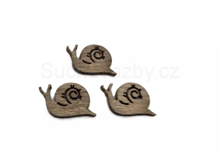 Hlemýžď dřevo 2cm
