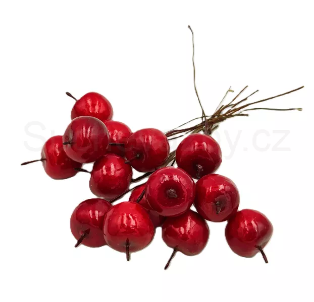 Jablko na drátku 2cm 