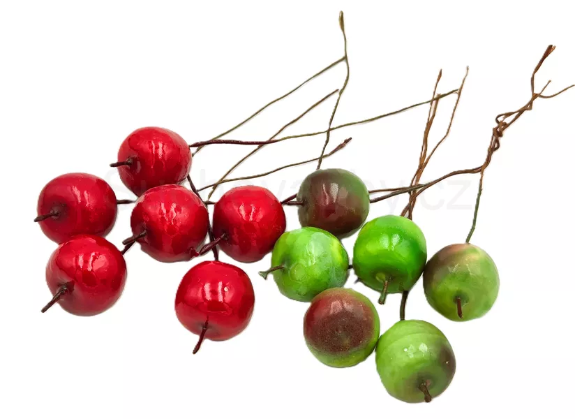 Jablko na drátku 2cm 