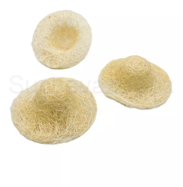 Klobouček sisal 15cm