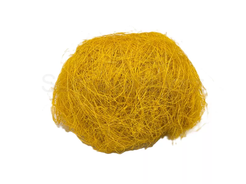 Sisal 50g tmavě žlutá