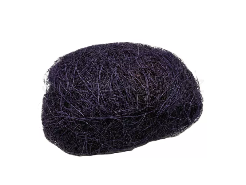 Sisal 50g tmavě fialová