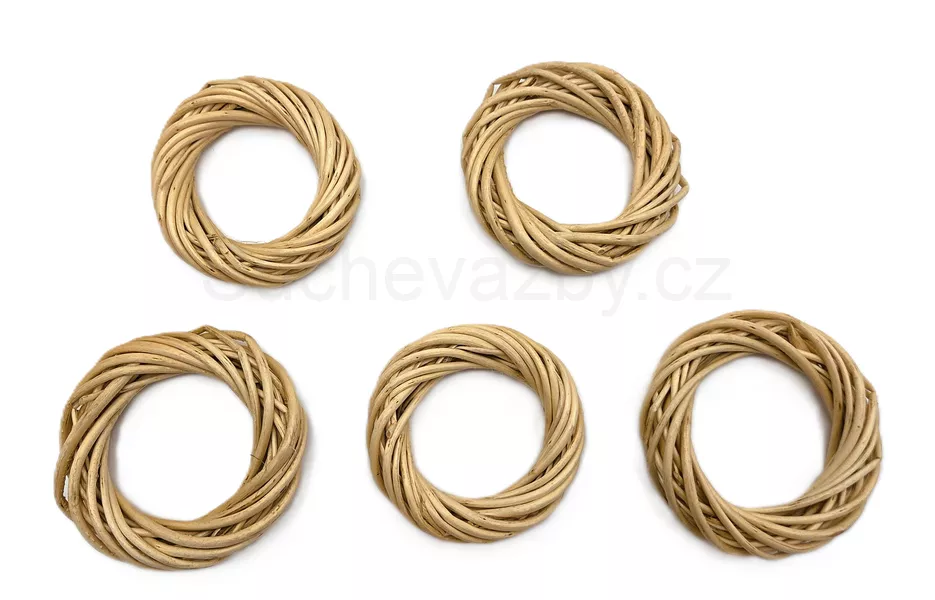 Věnec proutí loupané 8cm
