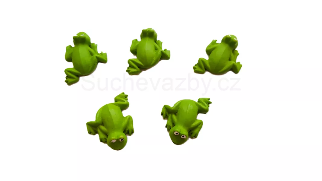 Žába nalepovací 2,8cm 3ks