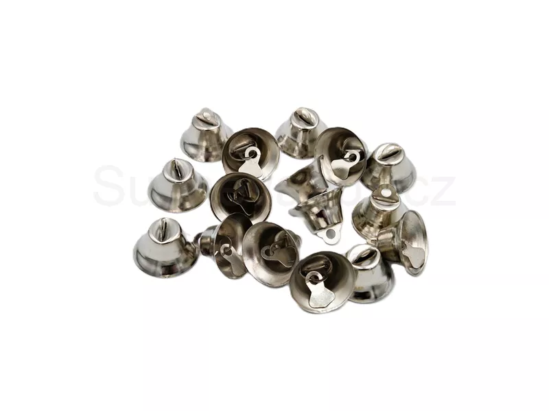 Zvoneček kovový 21mm 10ks
